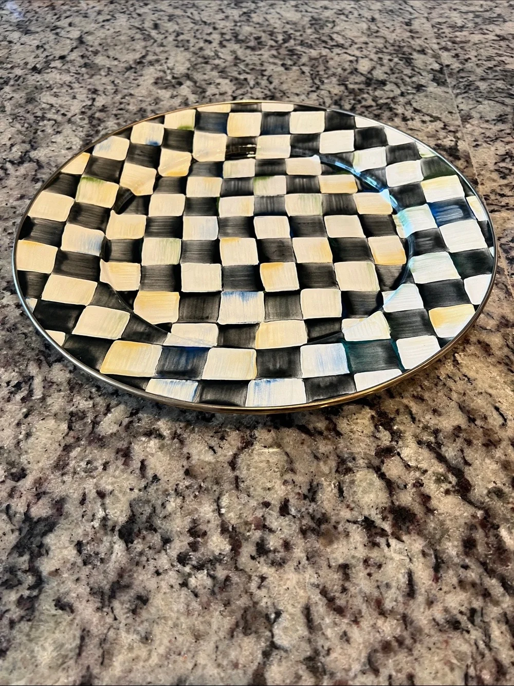 MACKENZIE-CHILDS 1995 VINTAGE COURTLY CHECK 16